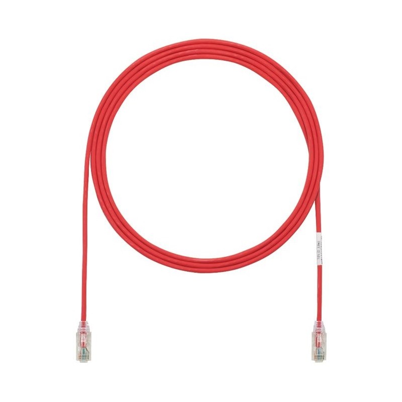 UTP28SP4MRD, Пач кабел UTP Cat.6 28AWG 4m червен, Panduit