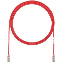 UTP28SP3.5MRD, Пач кабел UTP Cat.6 28AWG 3.5m червен, Panduit
