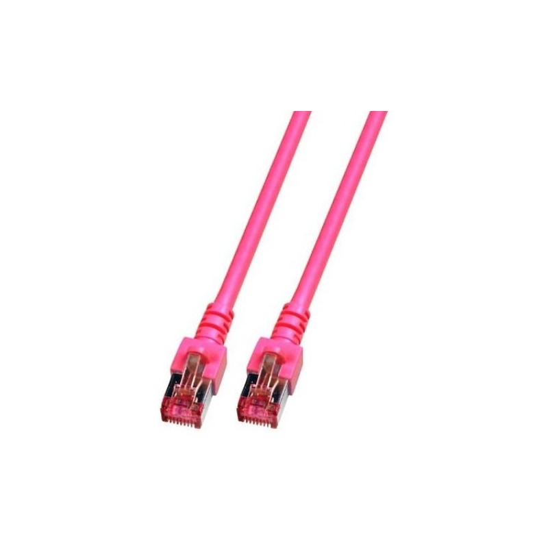 K5519.0.5, Пач кабел Cat.6 0.5m SFTP розов, EFB
