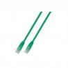 318167, Пач кабел Cat.5e 0,5m UTP зелен, IC Intracom