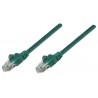 318945, Пач кабел Cat.5e 1m UTP зелен, IC Intracom