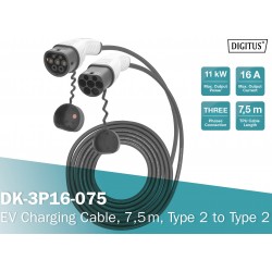 DK-3P16-075, EV charging - 3 Phase, 400 V, 16 A, 7,5m