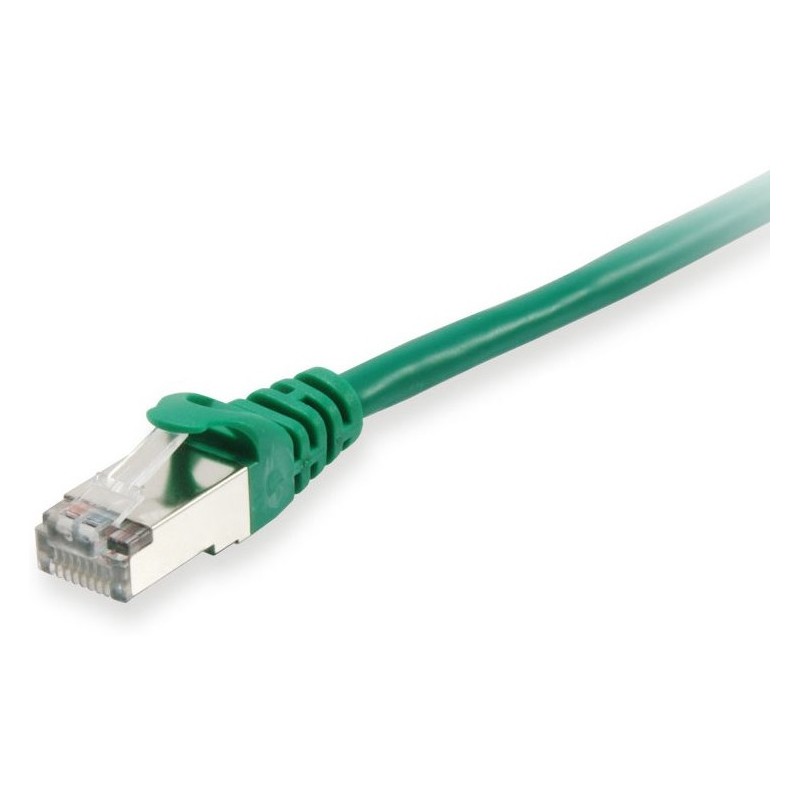 167801/225445, Пач кабел FTP Cat.5e 7.5m зелен ПРОМО EQ