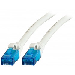 K8109WS.0,5, Пач кабел Cat.6A UTP 0.5m бял, EFB