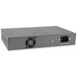 GEP-1221, 12-Port-GBit Switch, 8-PoE output+2xSFP 150W