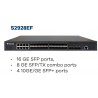 S2928EF, L3 Lite, 16xGE SFP ports, 8xGE SFP/TX combo ports, 4x10GE/GE SFP+ ports