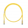 NK6PC1MYLY, Пач кабел UTP Cat.6 1м жълт, Panduit