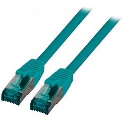 MK6001.2GR, Пач кабел Cat.6A 2m SFTP зелен EFB