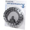 LG-1635 / KAB0013, Спирала сива 25мм, 2,5м Logilink
