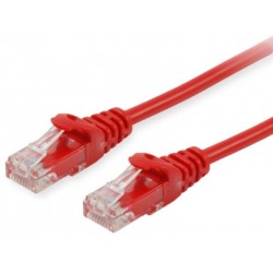 825424, Пач кабел Cat.5e 5m UTP червен, Equip