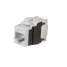 NK6X88MAW, Category 6A, 8-position, 8-wire, keystone punchdown jack modules, artic white