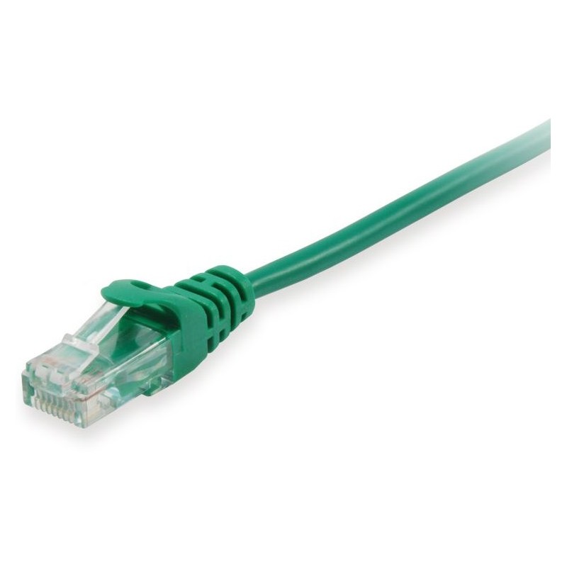 625445, Patch cable Cat.6 7.5m UTP зелен, Equip