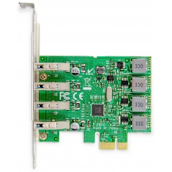 DS-30226, PCI Express Add-On карта 4-Port USB 3.0