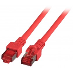 K5512.1.5, Пач кабел Cat.6 1.5m SFTP червен, EFB