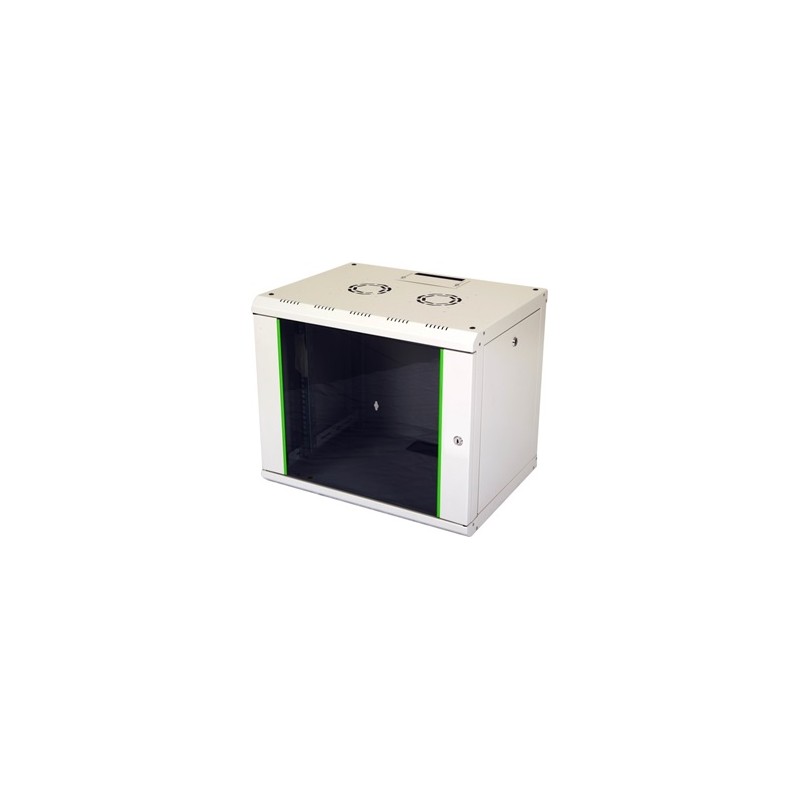 LN-PR12U6060-LG, ProLine 12U 19“ 600x600 wall mount шкаф, Стенен комуникационен шкаф