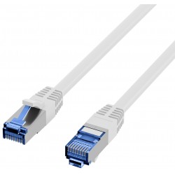 K5525FWS.1.5, Пач кабел Cat.6A 1.5m SFTP Superflex бял, EFB