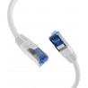 K5525FWS.1.5, Пач кабел Cat.6A 1.5m SFTP Superflex бял, EFB