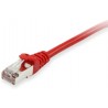 705427, Пач кабел Cat.5e 0.50m SFTP червен, Equip