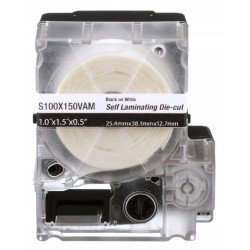 S100X225VAM, MP Self-Lam Label 25.4 mm x 57.2 mm, 125 labels