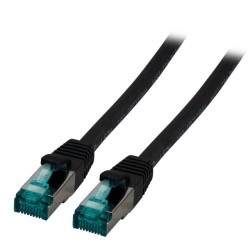 MK6001.20B, Пач кабел Cat.6A 20m SFTP черен, EFB