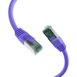 MK6001.0,5VI, Пач кабел Cat.6A 0.5m SFTP лилав EFB
