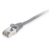 606708, Пач кабел Cat.6A 10m SFTP сив, Equip