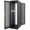 LN-DS47U6010-BL, LANDE DYNA Base 47U 19“ 600x100 PD doors, сървърен шкаф.