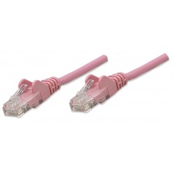 392761, Patch cable Cat.6 1m UTP розов, IC