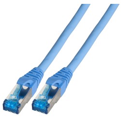 IPK-6A-U-TPE-BL-0500, Пач кабел Cat.6A 5m SFTP Син superflex, EFB
