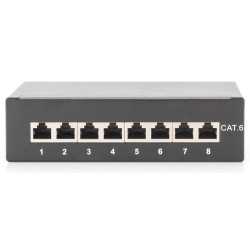 DN-91608SD, Пач панел 8 порта FTP Cat.6 Desktop черен