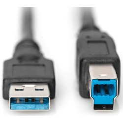 DB-300115-018-S, USB 3.0 кабел A-B, M/M 1.8m Assmann