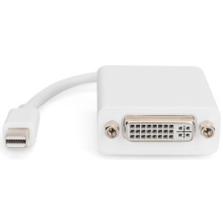 DB-340406-001-W, MiniDisplayPort към DVI адаптер кабел 0,15м Assmann