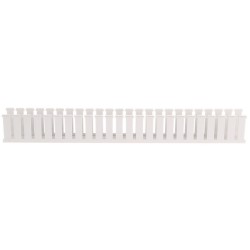 NE2X3WH6, Slot Duct, White, Hal-Free PPO 50.8x76.2mm 1.8m