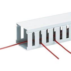 NE2X3WH6, Slot Duct, White, Hal-Free PPO 50.8x76.2mm 1.8m