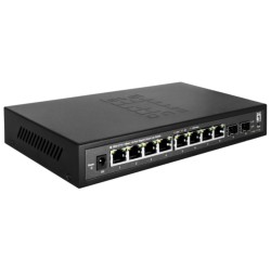 GES-2110, Switch 8xRJ45, 2xSFP Smart lite