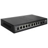 GES-2110, Switch 8xRJ45, 2xSFP Smart lite