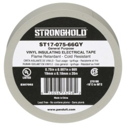 ST17-075-66GY, Изолирбанд 19mmx20m сив StrongHold™byPanduit