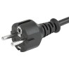 6051.2063, Захранващ кабел Europlug - C13 1.5m Schurter