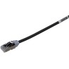 STP28X3MBL, Пач кабел 28AWG STP Cat.6A 3м черен, Panduit