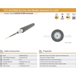 024F-U-D1Q, Опт. кабел 24F 50/125 ОМ3 universal SAMM