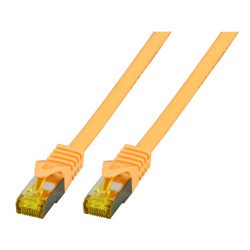 MK7001.7,5Y, Пач кабел Cat.7 SFTP 7.5m жълт, EFB