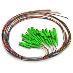 PGT-E2A2LBLZ12-15, Пиг тейл E2000/APC G657A2 1.5m компл. 12 бр.