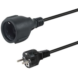 112180, Захр. кабел шуко CEE7/7 - CEE7/3 1.8m Equip