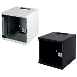 LN-SX063030-LG-F, 10“ 6U ком.шкаф 312х300мм сив Pandora