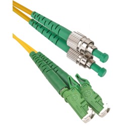 MT18585, Оптична корда дупл. 9/125 E2000/APC-FC/APC 25m