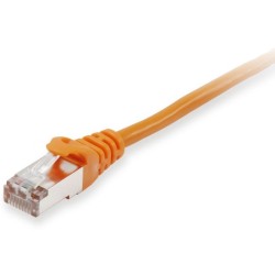 606602, Пач кабел Cat.6A 0.50m SFTP оранжев, Equip