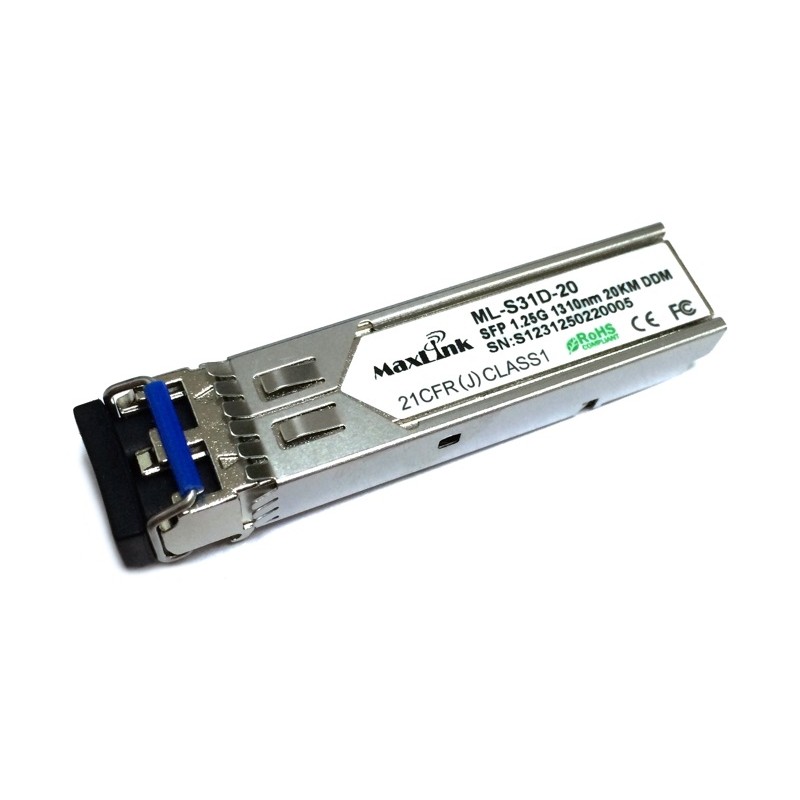ML-S31D-20, SFP Модул 1.25G 1310nm 20km DDM MaxLink