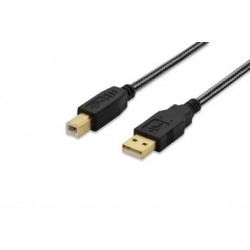 84180, USB кабел A-B M/M 1.8m Assmann
