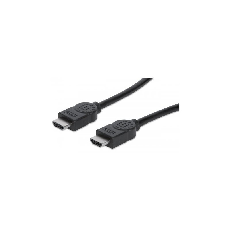 323215, HDMI кабел 2м 4К M/M черен