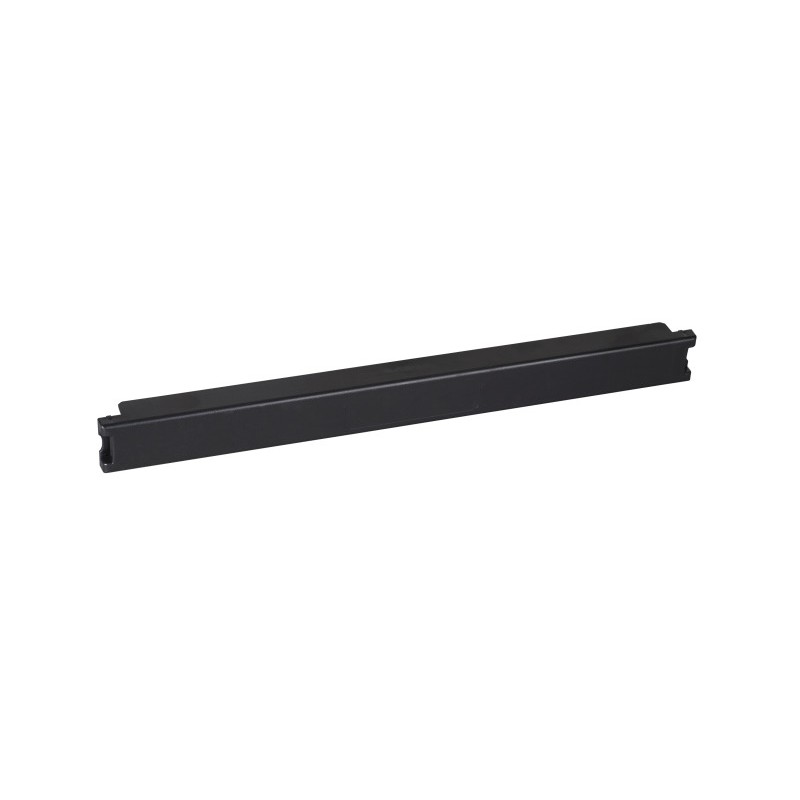 691271, 19“ 1U Бланк панел пластик черен tooless, EFB